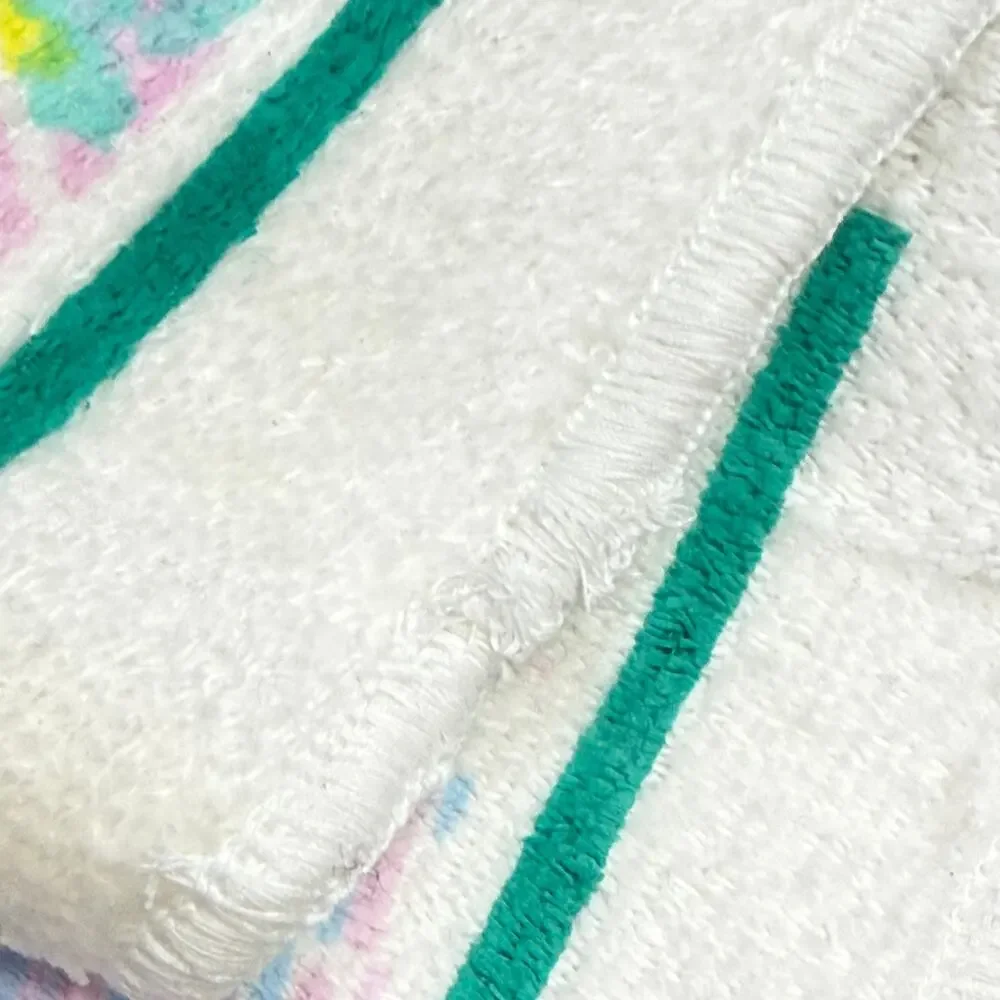 Vtg Hilasal Monet Water Lilies Japanese Bridge Cotton Decorative 2 Wash Cloths